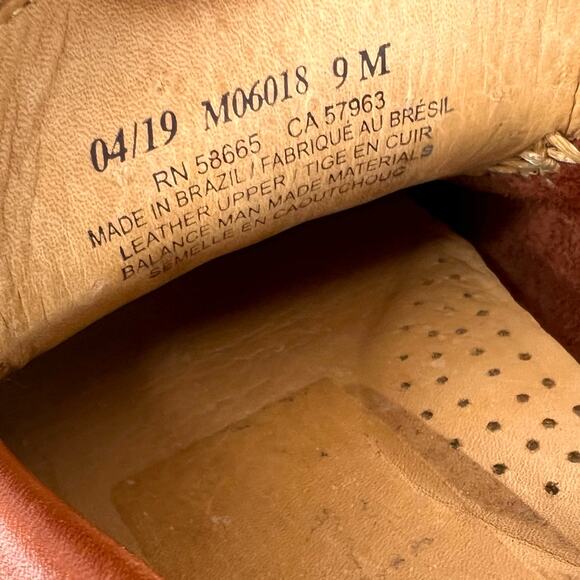 WALLIN & BROS. Leather Horsebit Loafers in Cognac Men's Size 9 M - Picture 16 of 16